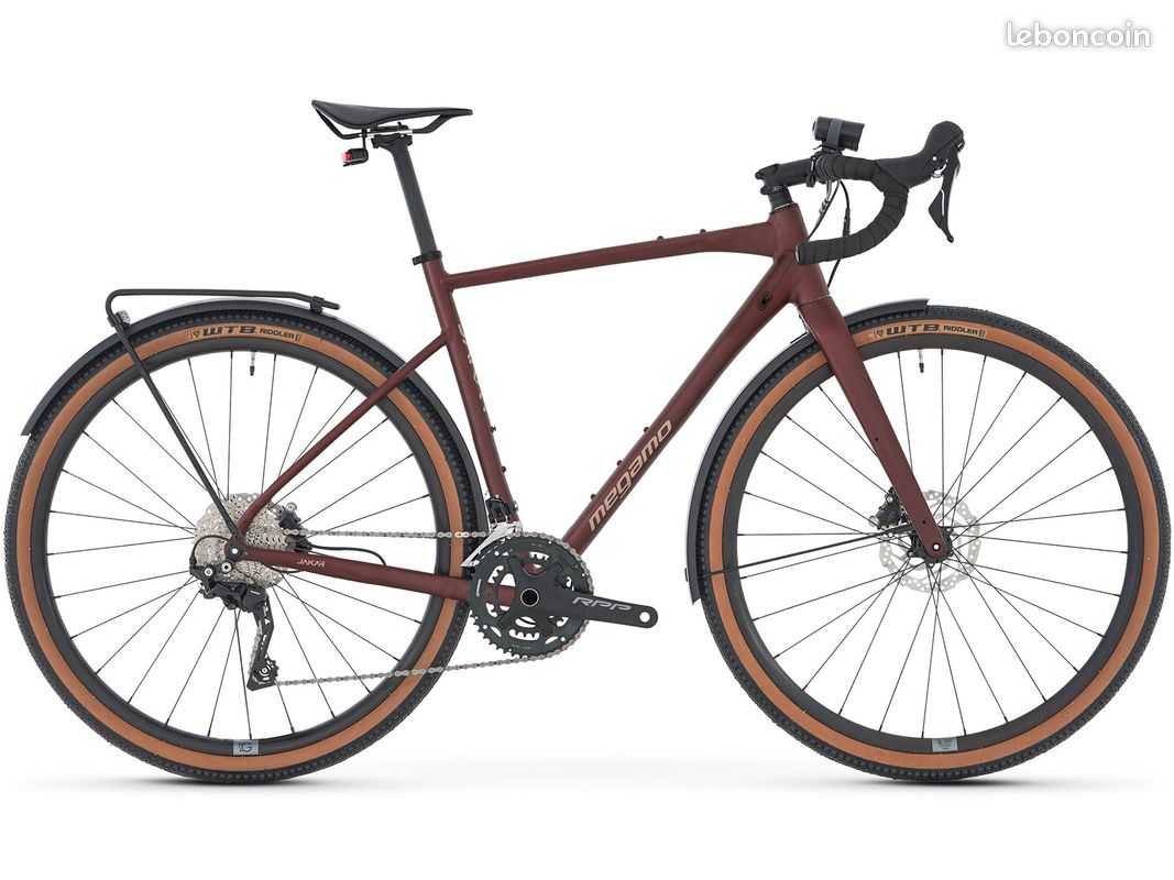 Vélo de gravel en alu/carbone Megamo Jakar 30 Equipped garnet - 10v GRX 2026 Couleur - Bordeaux, Ta (image 1)