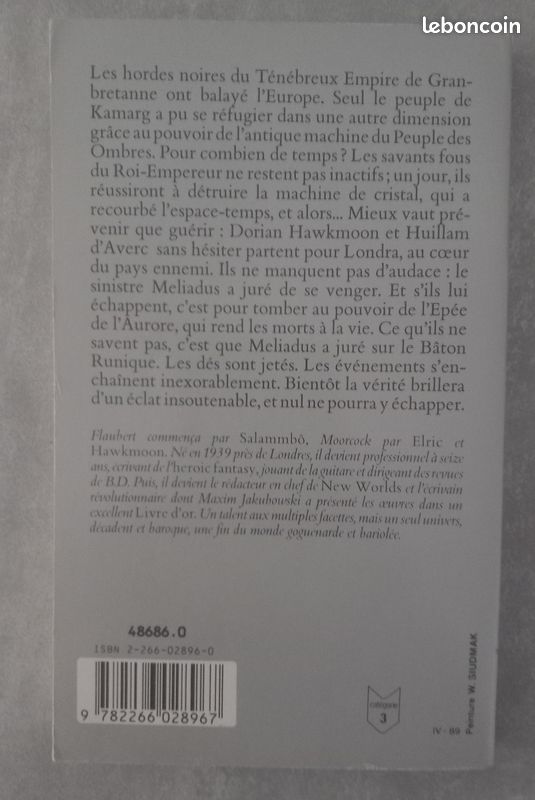 La légende de Hawkmoon - L EPEE DE L AURORE - de Michael Moorcock (image 2)