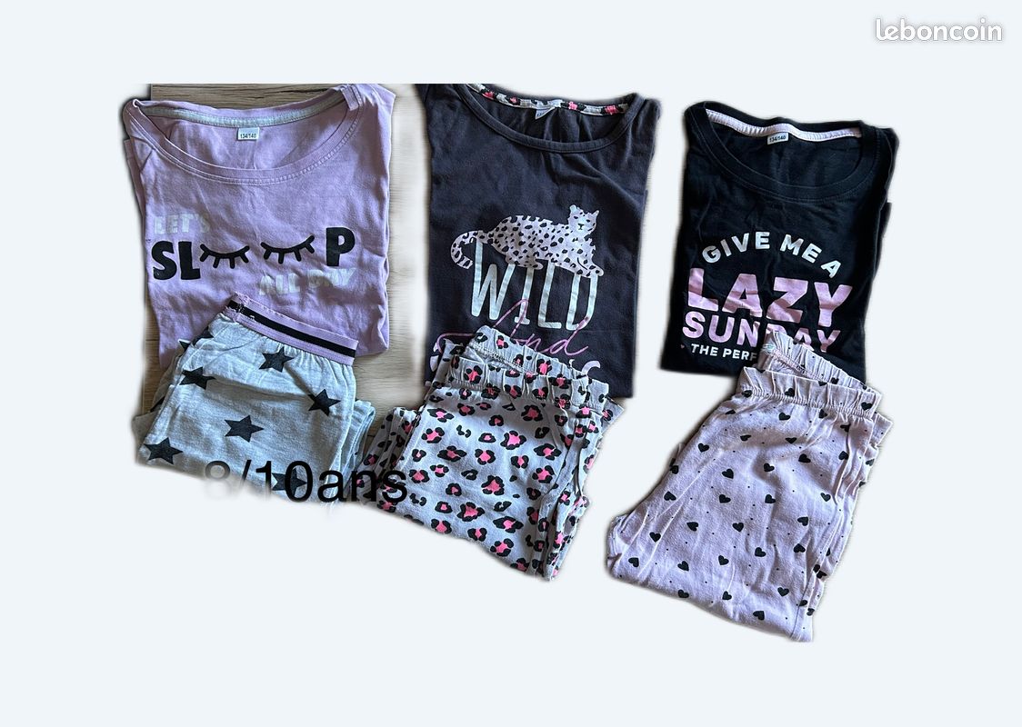 Lot De Vêtements Fille (17 Articles) - Taille 7, Marques Variées (Justice, Boue, Limitée...) - Occasion Très Bon état