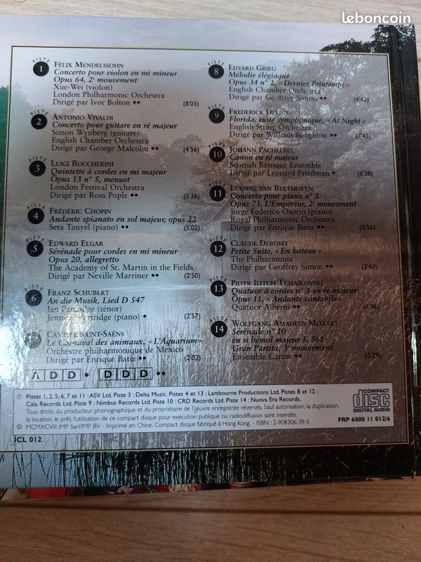 30 cds de musique classique avec livres d'écoute (image 11)