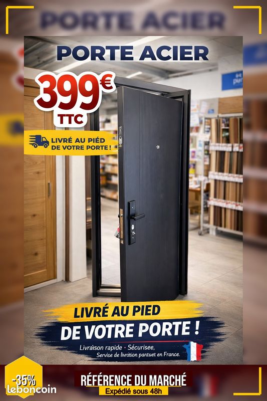 Porte acier (image 1)