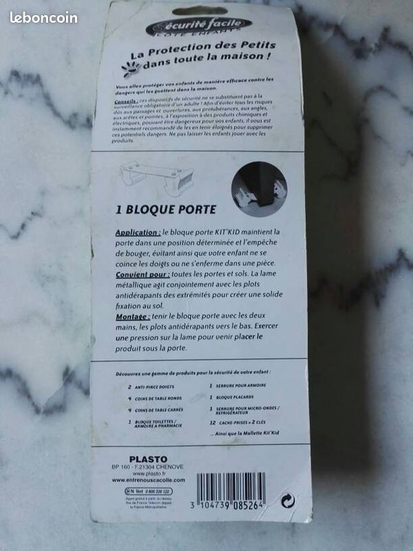Bloque porte plasto neuf (image 2)
