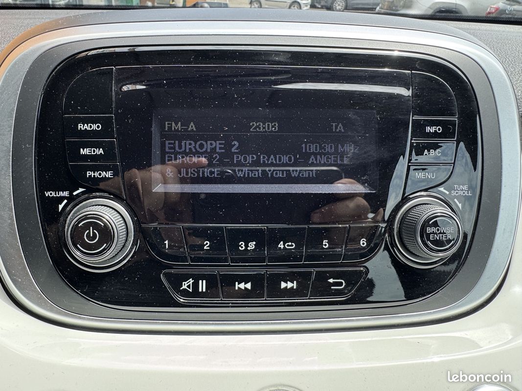 Fiat 500X 1.6 E-TORQ 110CH LOUNGE (image 17)