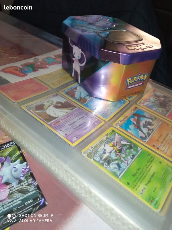 Catalogue Carte Pokémon avec boîte +carte premier édition (image 1)