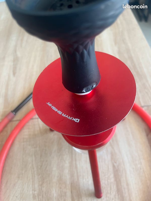 Chicha Kaya Shisha Tripod Rouge (image 7)