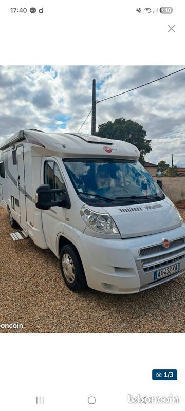 Camping car Burstner lit central (image 1)