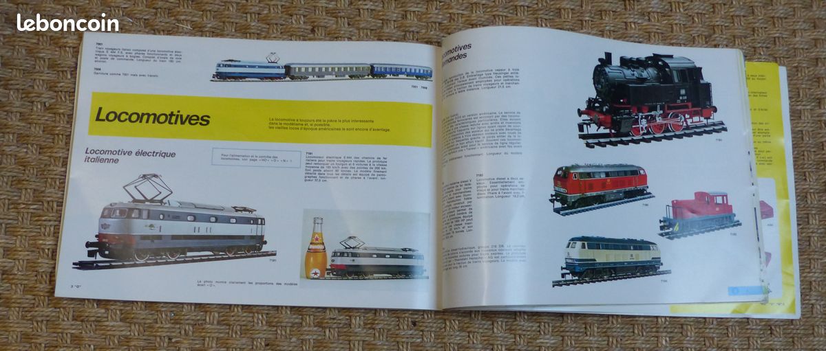 Gros catalogue trains Rivarossi éch N HO et O (image 2)