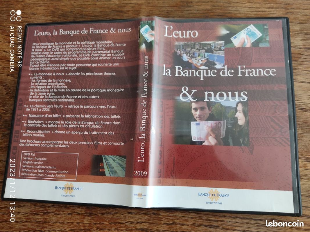 L'euro, la banque de France et nous (DOCUMENTAIRE) (image 1)