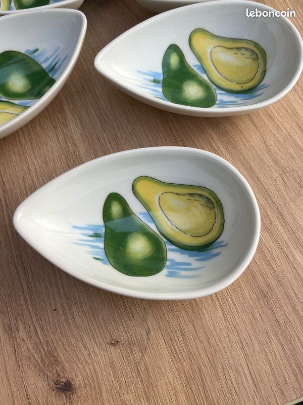 Lot de 6 coupelles en porcelaine d’art – Création Florence Limoges – Made in France (image 2)
