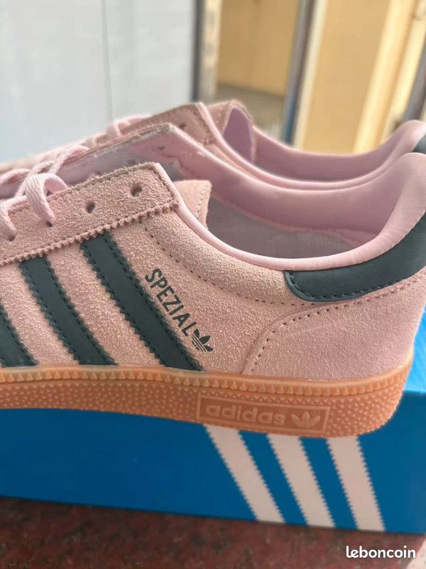 Adidas Originals Handball Spezial Rose et Bleu (image 5)