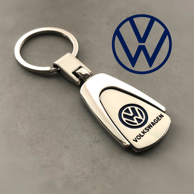 Porte clé clés clef clefs VW VOLKSWAGEN plat NEUF - Équipement auto