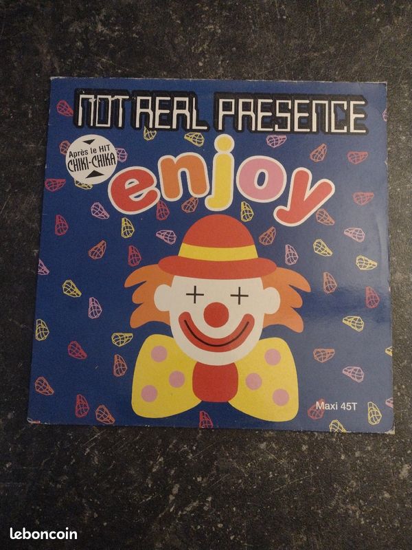 Vinyle Not Real présence (image 1)