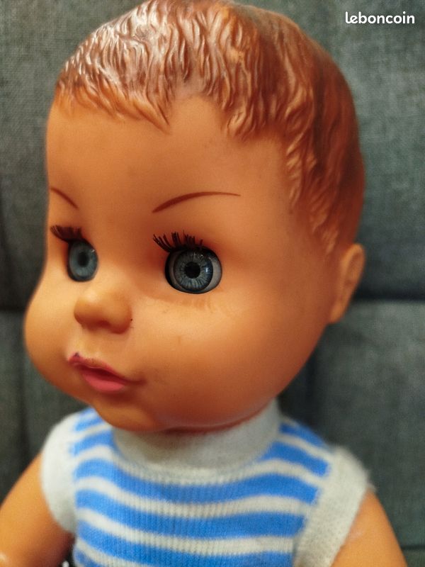 ANCIEN PETIT POUPON GÉGÉ 32 CM