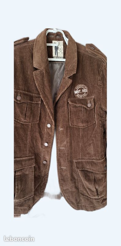 Veste homme vert kaki 46/48 (image 1)