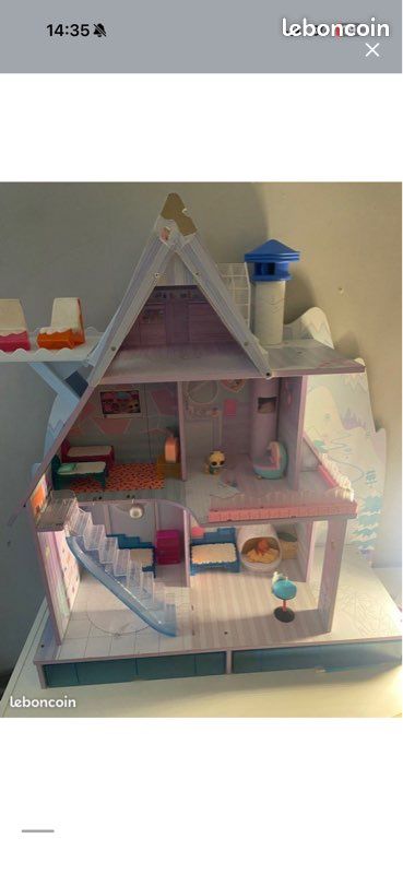Maison poupée lol + poupée et accessoires (image 1)
