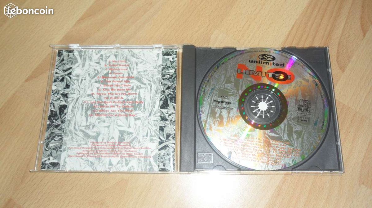 Album cd 2 unlimited - No Limits (image 2)