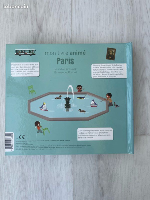 Mon livre animé de Paris (image 3)