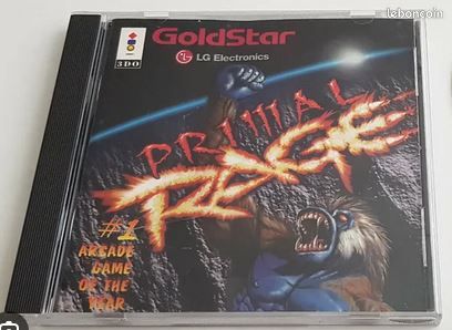 Primal Rage Sur 3DO – Jeu De Combat Complet, Bon état