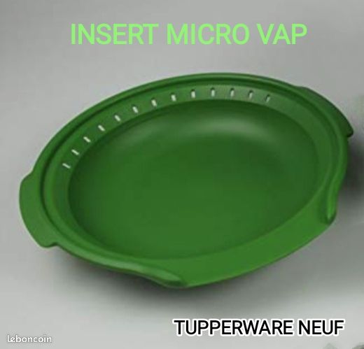 MICRO VAP vert complet avec insert, 8 ramequins et couvercle + livrets  recettes
