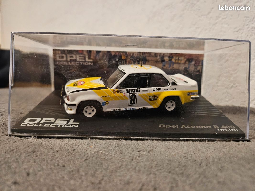 Vitesse Opel Ascona 400 Rally 1981 Kulläng Berglund Monte Carlo Rally 1