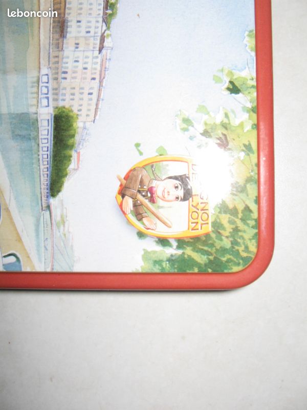 Boite rectangulaire en métal" GUIGNOL DE LYON" (image 5)