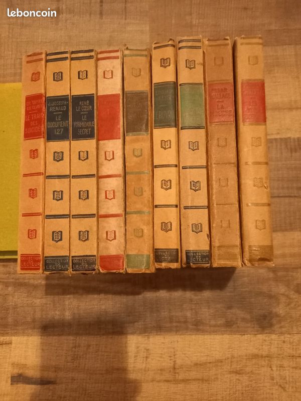 Lot n°3 de livres anciens éditions Cosmopolites (image 1)