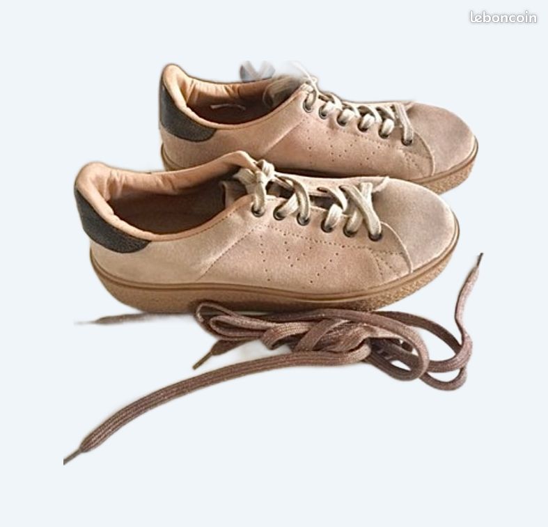 Chaussures Victoria cuir velours taille 37 (image 1)
