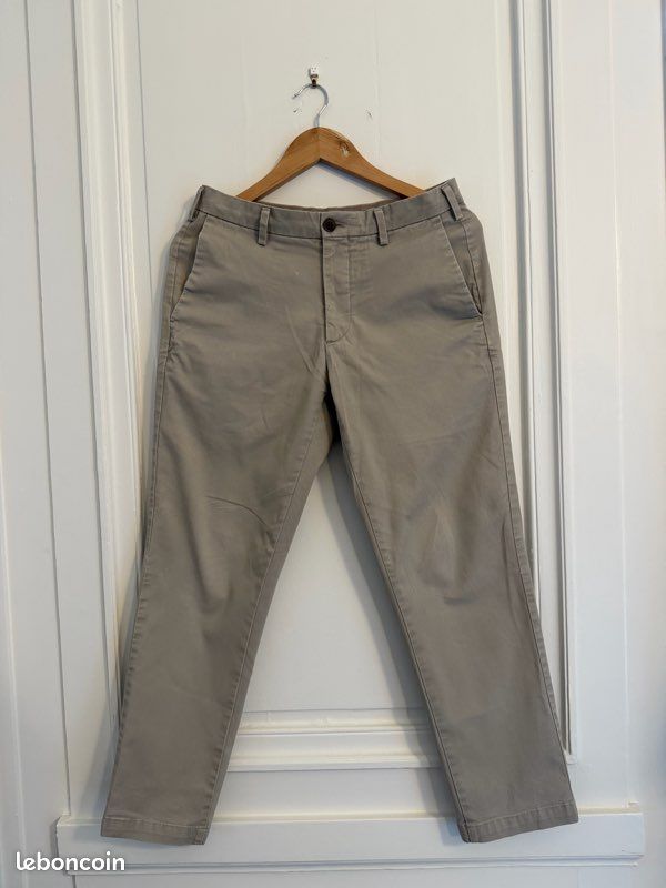 Chino beige – Taille 38 – Coupe slim (image 2)