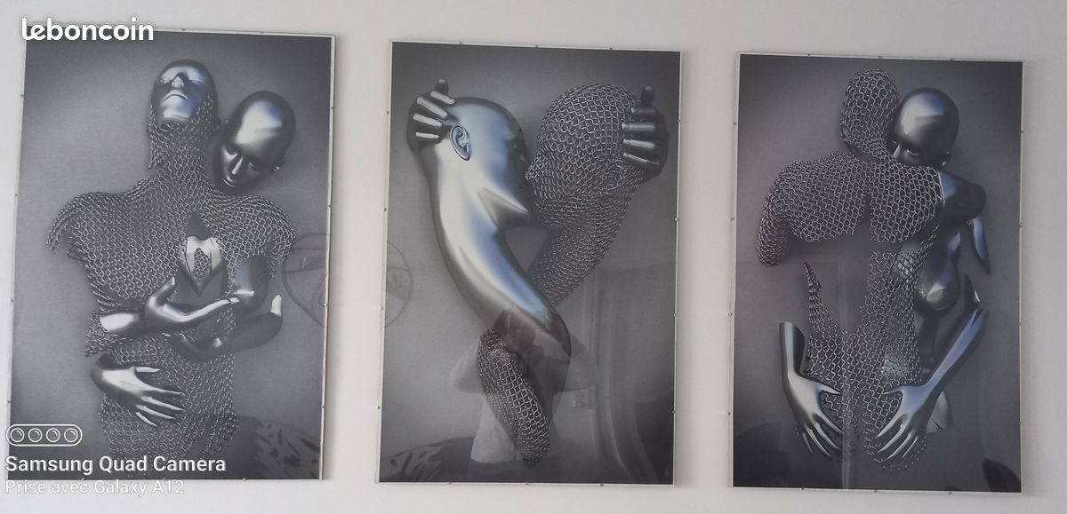 Toile moderne amour (image 1)