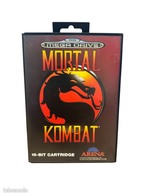mortal kombat authentique version originale sega master system