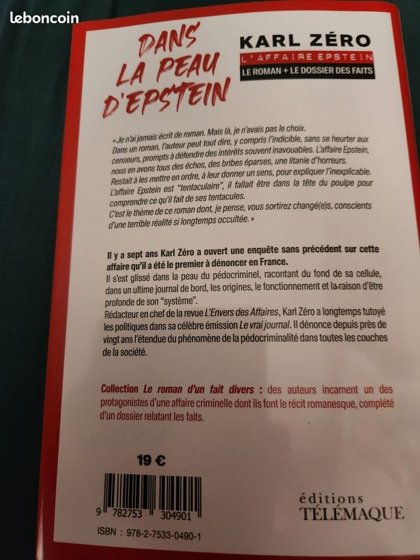Livre Dans la peau d'Epstein (image 2)