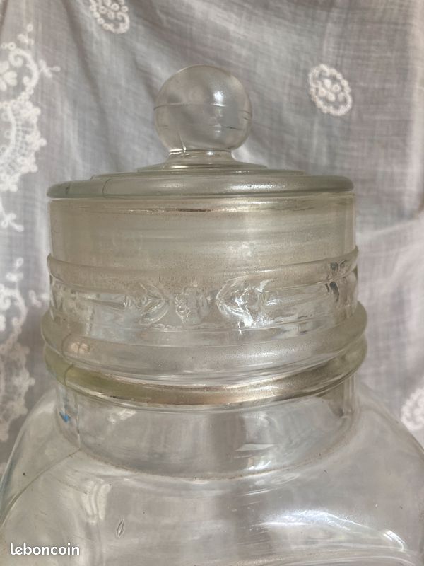 Grand Bocal En Verre 1L Avec Couvercle – Le Meilleur, Fabrication France
