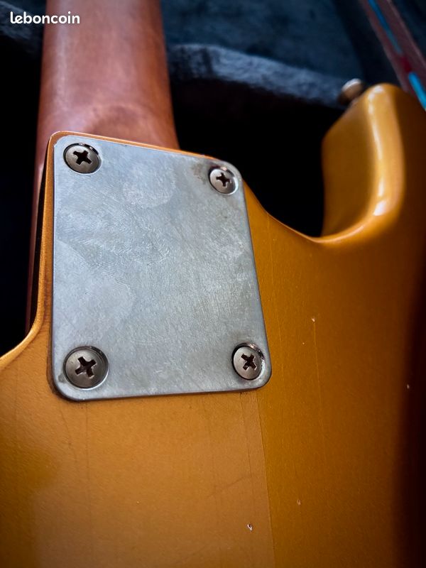 S71 Custom « Nitro S Vintage Firemist Gold ’76", Handwound Pickups. Made in USA (image 7)