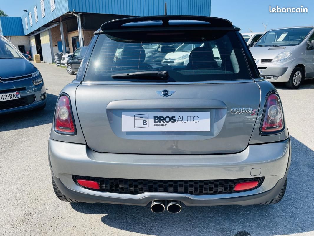 Mini COOPER S 1.6 i 175 SPORT BVA GRIS (image 7)