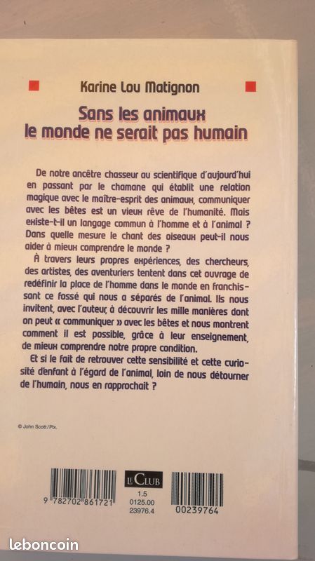 Sans animaux le monde ne serait pas humain (image 2)