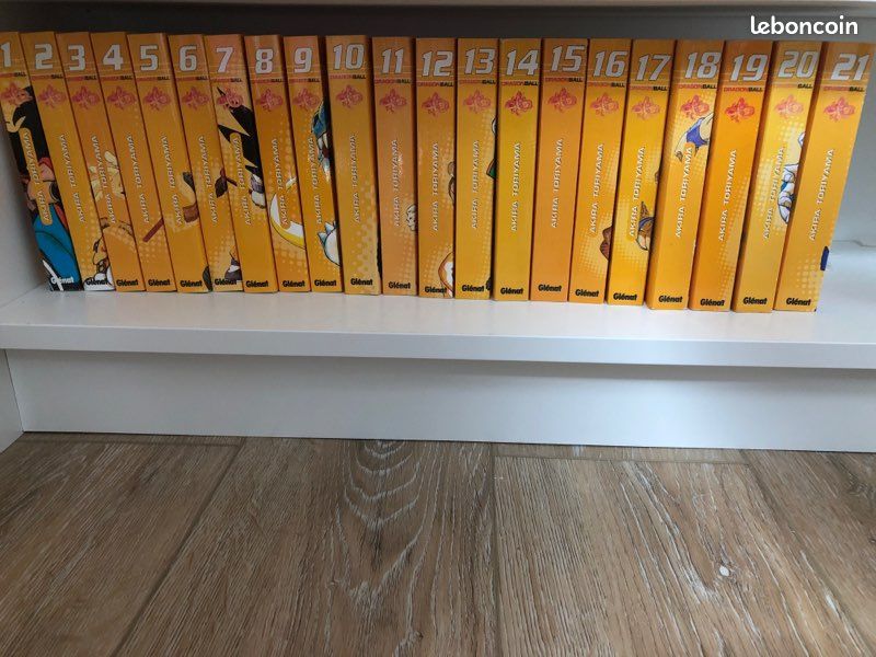 Livres à l’unité possible dragon ball double tome orange glénat tomes (image 1)