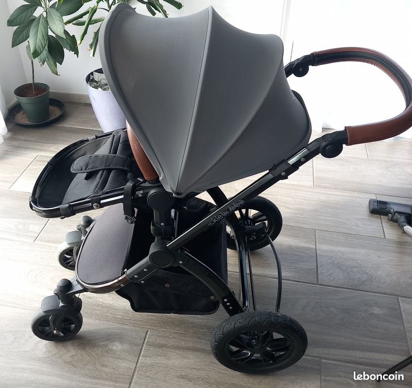 Poussette combinée trio Ickle Bubba Stomp V3 isofix Équipement bébé