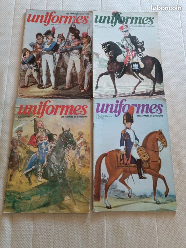 Vends 16 revues anciennes " UNIFORMES - Les Armées de L'histoire " (image 2)
