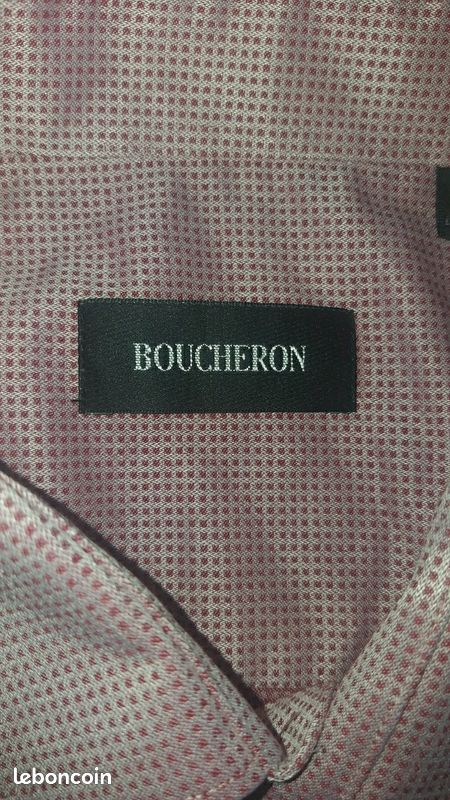 Chemise violette Boucheron taille L (image 5)