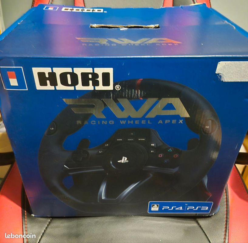 Volant De Course Gaming Pour PS3, PS4, PC - Neuf, Filaire USB - Marque Générique