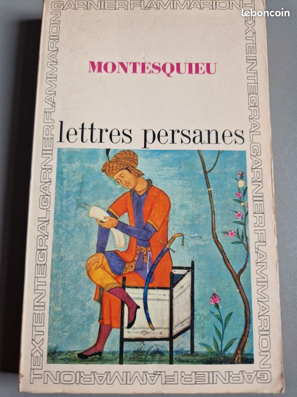 Lettres persanes de Montesquieu (image 1)