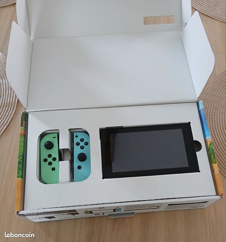 Nintendo switch 1 pack animal crossing tout est d'origine complet (image 3)