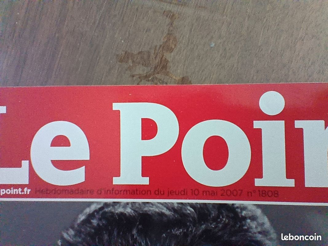 Magazine Le Point du 10 mai 2007 (image 3)