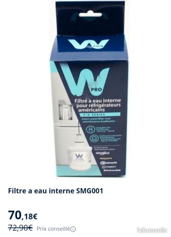 Filtre à eau frigo (image 1)