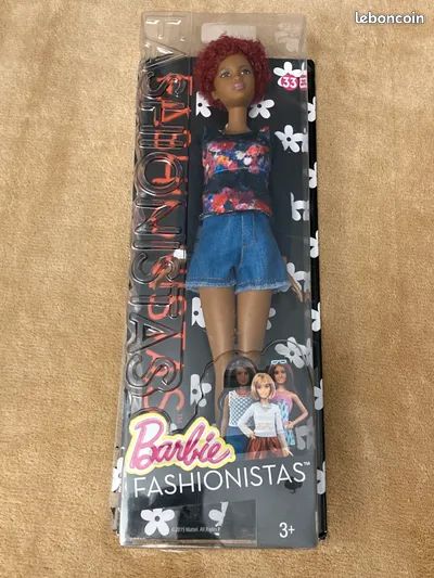 Lot de Barbie Fashionista numéro 31 et 33 neuf Jeux Jouets