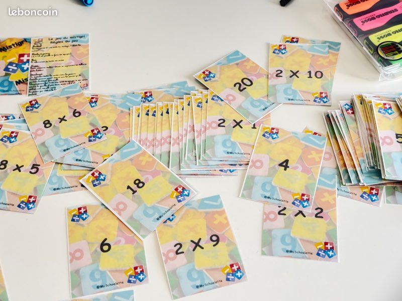 Jeu pour jouer et apprendre les tables de multiplication (image 11)