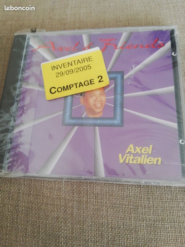 Axel Vitalien - Axel & Friends (cd neuf sous blister) (image 1)