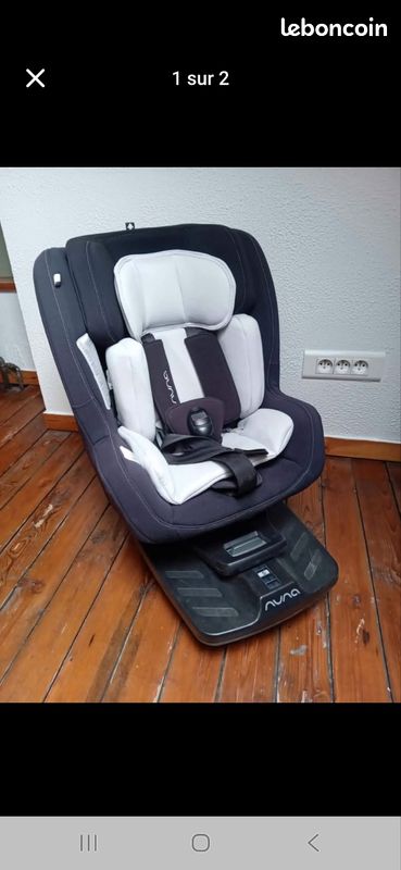 Siège auto isofix pivotant (image 1)