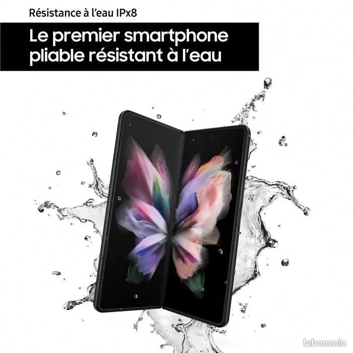 SAMSUNG Galaxy Z Fold3 256Go NoirTÉLÉPHONE DÉBLOQUÉ OPÉRATEUR 5G (image 4)