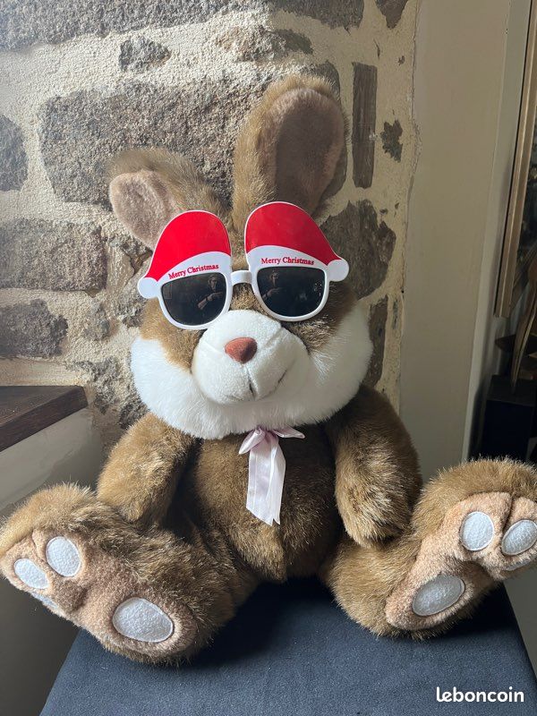 Grande peluche lapin jouet enfant (image 5)